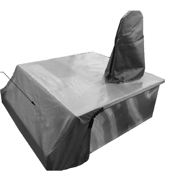 Hestan Carbon Fiber Vinyl Cover for 30
