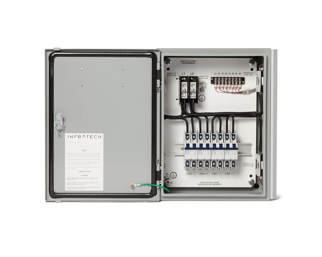 Infratech Solid State Relay Control Panel – detail