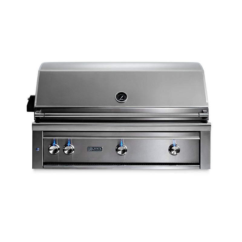 LYNX PROFESSIONAL BUILT-IN GRILL - TRIDENT BURNERS, FLAMETRAK AND ROTISSERIE