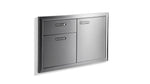 Lynx Ventana Access Door & Double Drawer Combination