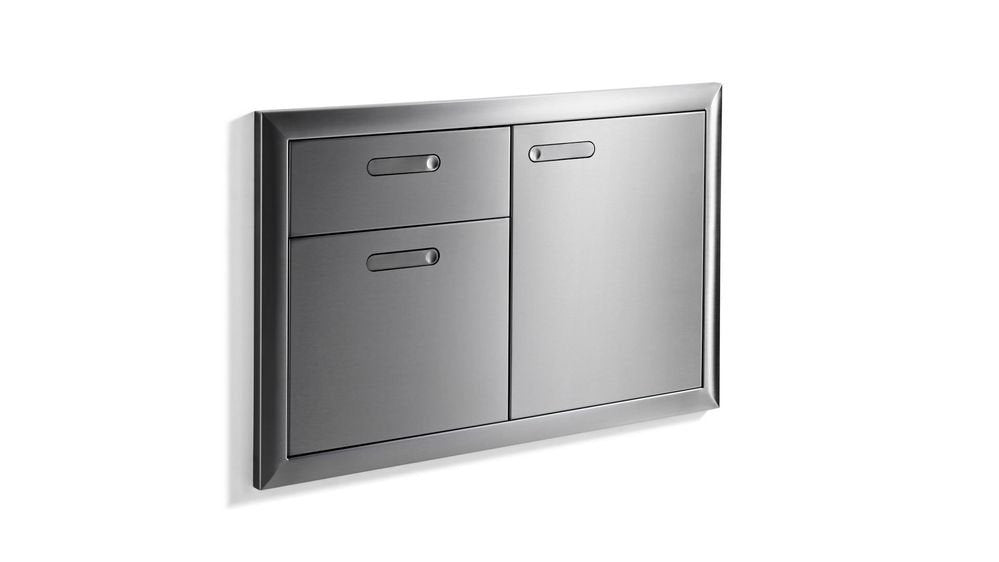 Lynx Ventana Access Door & Double Drawer Combination