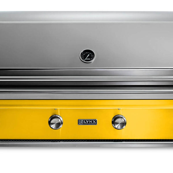 LYNX PROFESSIONAL 54” Built-in grill with 1 trident infrared burner and 3 ceramic burners and rotisserie (L54TR)