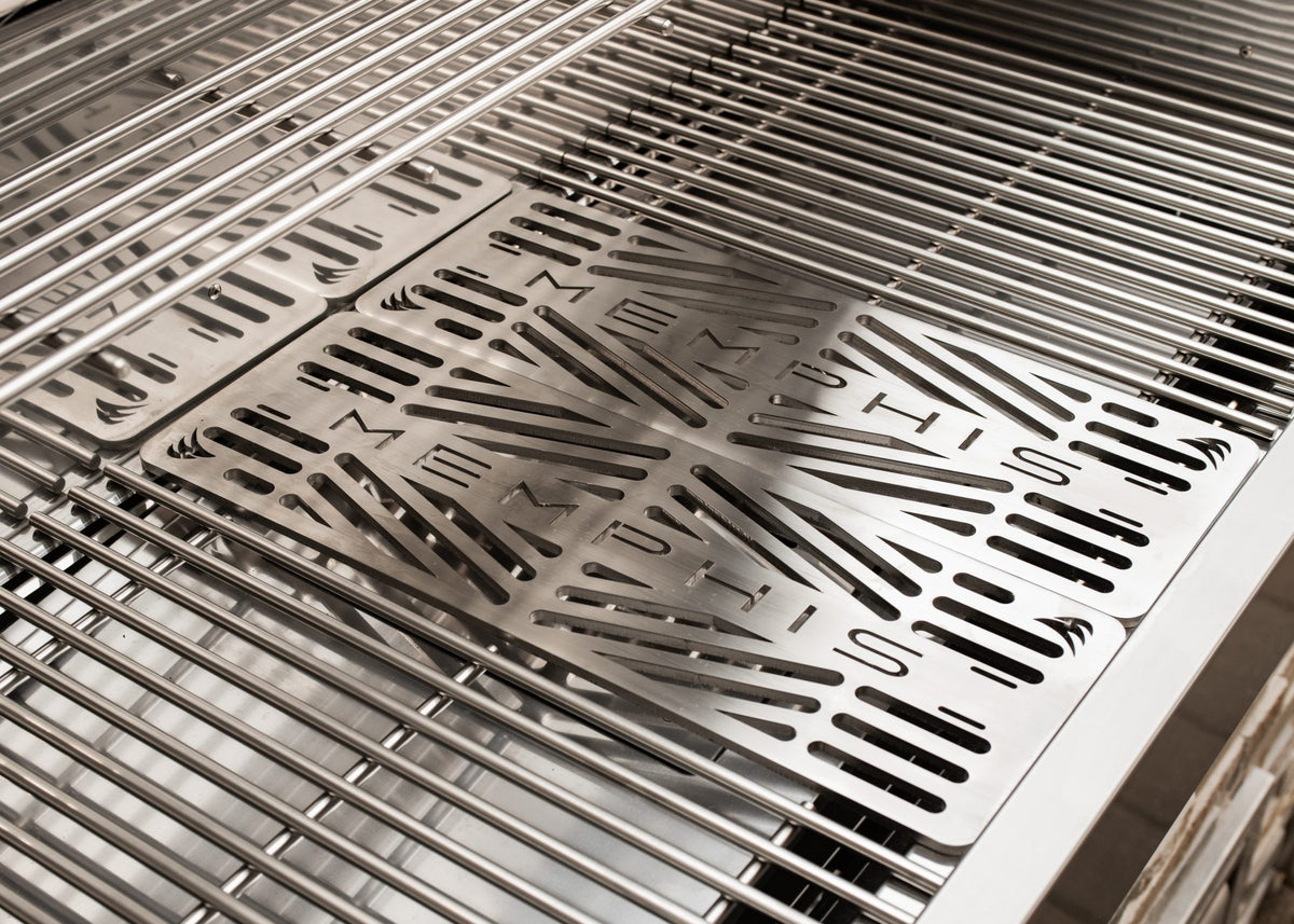 Memphis Laser Cut Stainless Grate – 6 inch meat kit