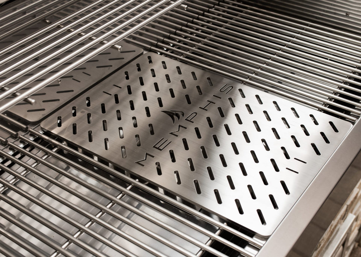 Memphis Laser Cut Stainless Grate – 12 inch veggie