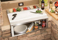 Alfresco 30" Pizza Prep & Garnish Rail