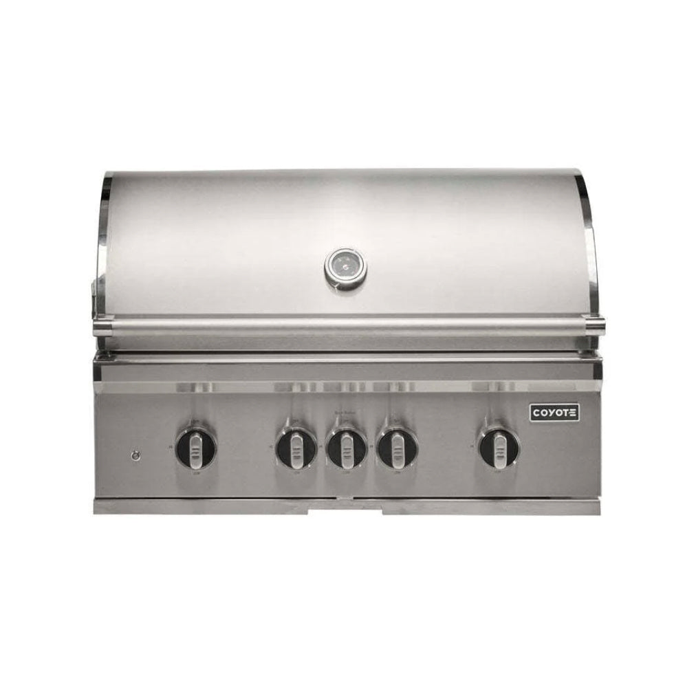 Coyote SL-Series 36" Built-In Grill With Sear Zone & Rotisserie