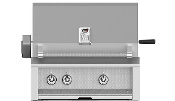 Aspire by Hestan 30" Built-In Gas Grill w/ 2 U-Burners & Rotisserie
