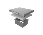 Hestan Trash Chute w/ Cutting Board
