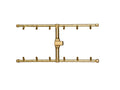 Warming Trends CROSSFIRE H-Style Rectangle Brass Burner