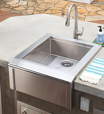 Alfresco Versa 24" Sink & Beverage Center