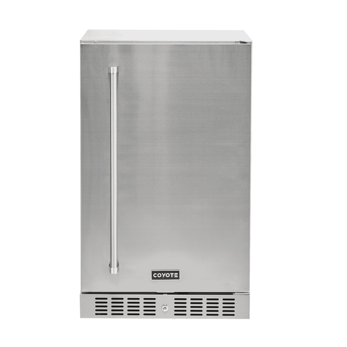 Coyote 21" Built-In Outdoor Refrigerator – right hinge