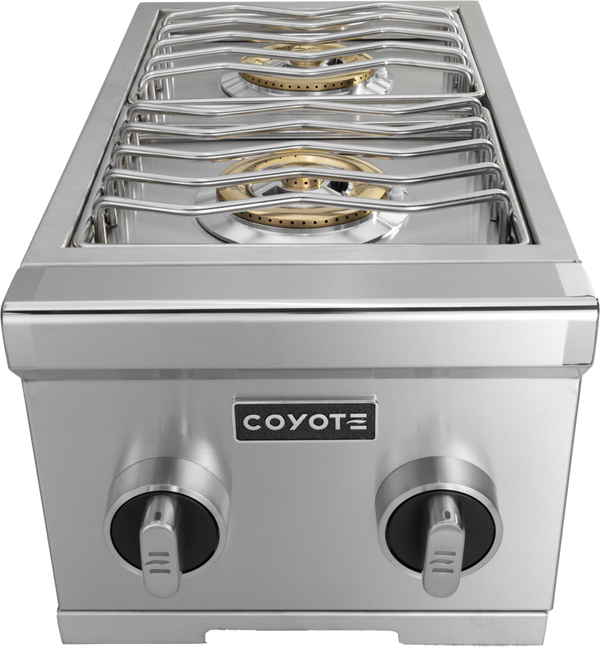 Coyote Built-In Double Side Burner