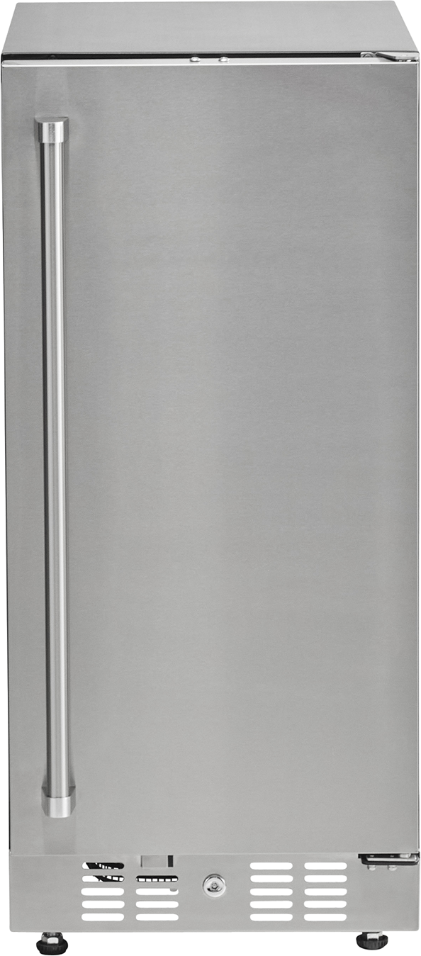 Coyote 15" Built-In Outdoor Refrigerator – door closed