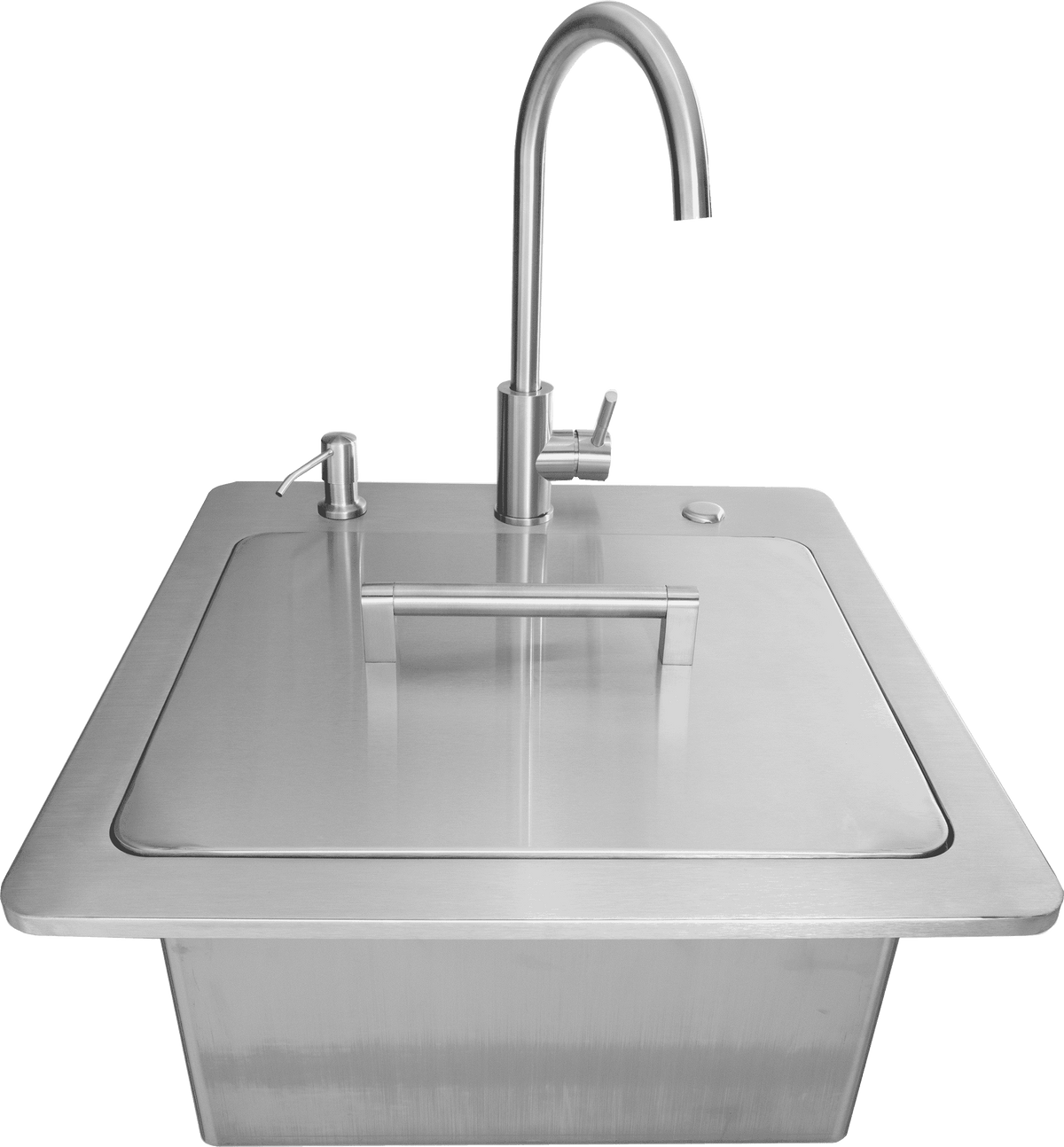 Coyote 21" Sink w/ Faucet & Soap Dispenser
