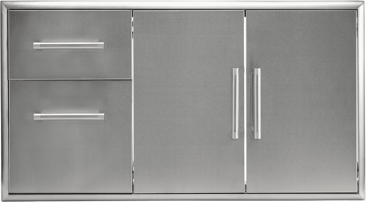 Coyote 45" Double Access Doors & Drawer Combo