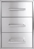 Coyote 18" Three Drawer Cabinet