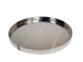 Warming Trends Circular Aluminum Fire Pit Pan w/ 2" Sidewall