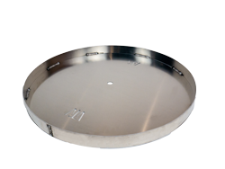 Warming Trends Circular Aluminum Fire Pit Pan w/ 2
