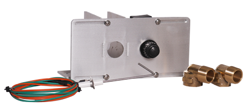 Warming Trends Push Button Ignition Kit w/ Paver Mounting Bracket & Key Valve Kit