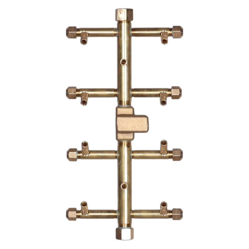 Warming Trends CROSSFIRE Tree-Style Rectangle Brass Burner