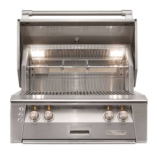 Alfresco ALXE 30" Built-In Gas Grill w/ Rotisserie