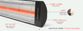 Infratech C-Series C-40 4,000W Heater (61 1/4")