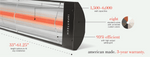 Infratech C-Series C-20 2,000W Heater (39