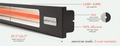 Infratech Slimline SL-24 2,400W Heater (42 1/2")