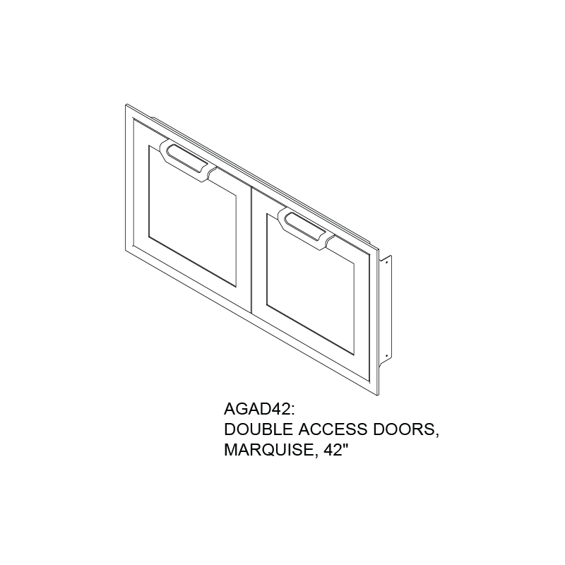 Hestan Double Access Doors – view 5