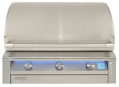 Alfresco AIPG 36" Intelligent Professional Built-In Gas Grill w/ Rotisserie