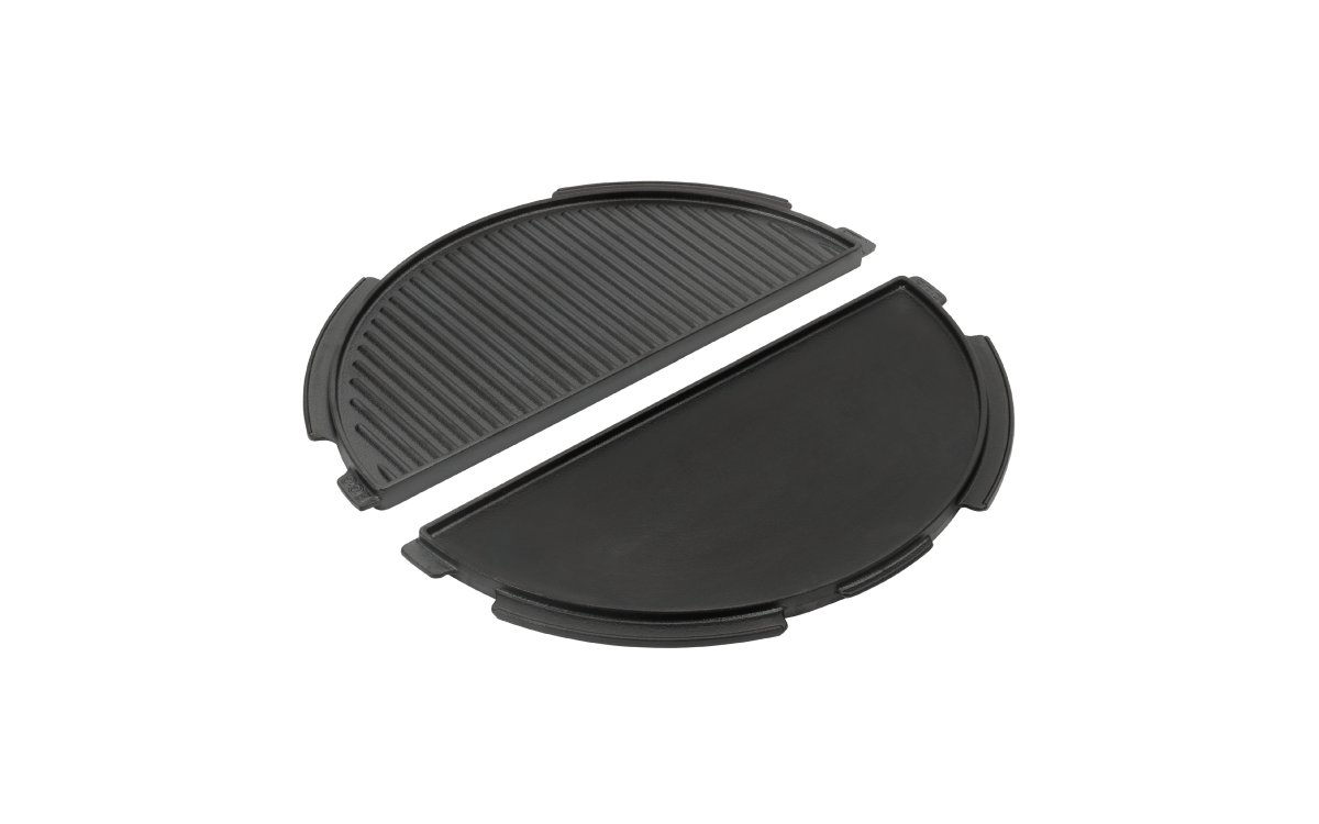 Big Green Egg Half Moon Cast Iron Plancha