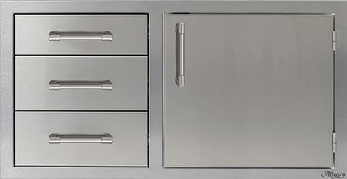 Alfresco 42" Door & Triple Drawer Combo